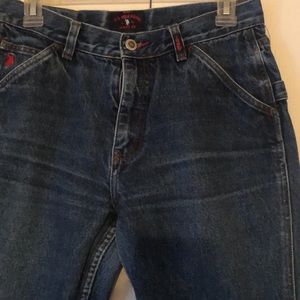 Woman’s Y2k U.S.polo Carpenter thick cargo jeans